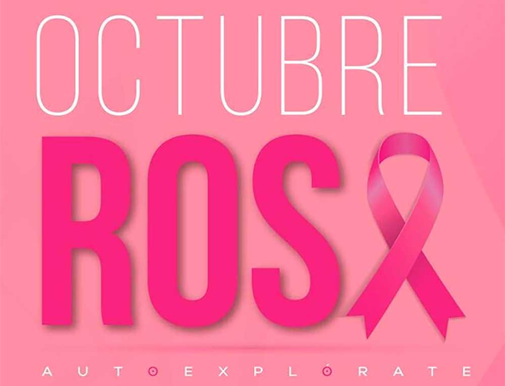 Octubre Rosa. Lucha contra el cáncer de mama. Azaelia