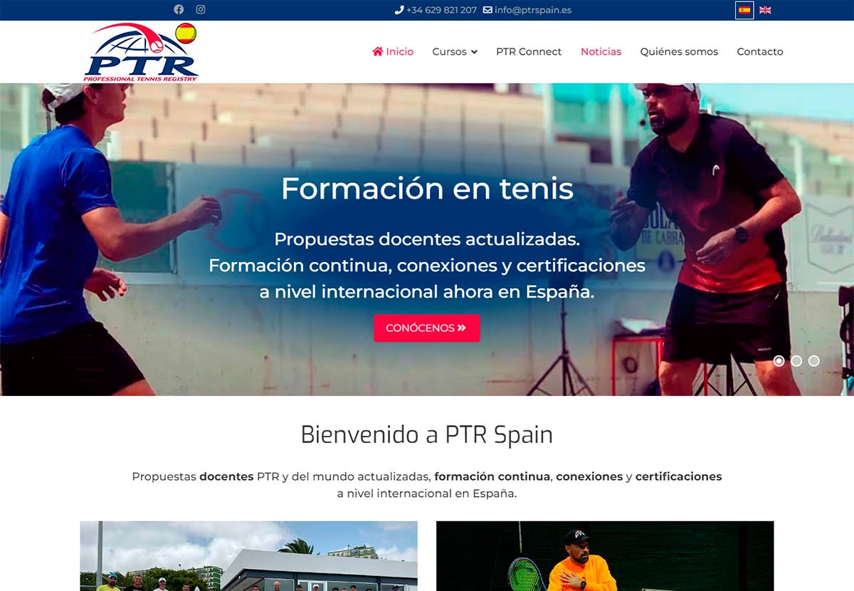 Página web en Leganés: PTR Spain. Nueva referencia de Azaelia
